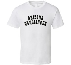 Arizona Gunslinger Hot Sauce Logo T Shirt
