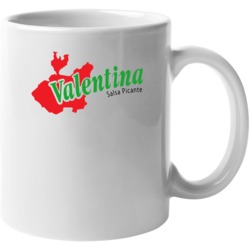 Valentina Hot Sauce Logo Label Mug