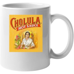 Cholula Hot Sauce Logo Label Mug