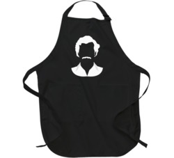 Pablo Escobar Silhouette Cool Cartel Leader Apron