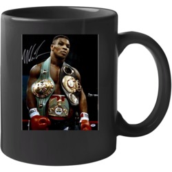 Mike Tyson 3 Belts Cool Retro Boxer Fan Mug