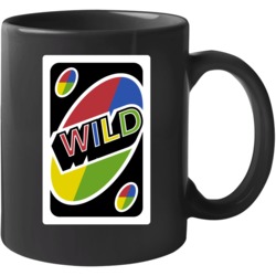 Wild Uno Card Game Fan Halloween Mug Mug