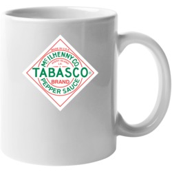 Tabasco Hot Sauce Logo Mug