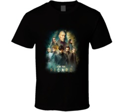 Star Trek Picard Tv Show Nebula T Shirt