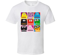 Barbapapa Names Retro Cartoon T Shirt