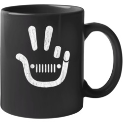 Jeep Wave Funny Car Fan Mug