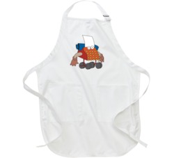 Sesame Street Rolling Typewriter Apron