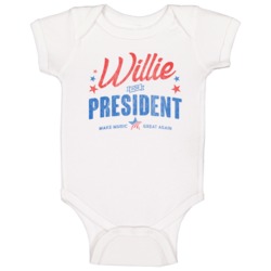 Willie For President American Country Music Fan Grunge Vintage Look Ba