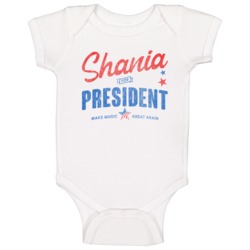 Shania Twain For President American Country Music Fan Grunge Vintage L