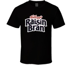 Raisin Bran Logo Greatest Cereal Of All Time Breakfast Fan Foodie T Sh