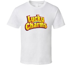 Lucky Charms Logo Greatest Cereal Of All Time Breakfast Fan Foodie T S