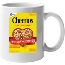 Cheerios Box Greatest Cereal Of All Time Breakfast Fan Foodie Mug Mug