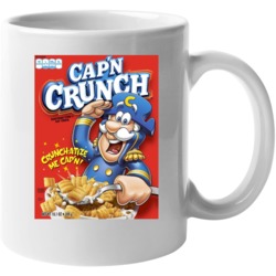 Cap'n Captain Crunch Box Greatest Cereal Of All Time Breakfast Fa