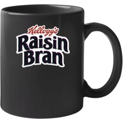 Raisin Bran Logo Greatest Cereal Of All Time Breakfast Fan Foodie Mug 