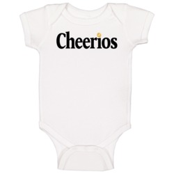 Cheerios Logo Greatest Cereal Of All Time Breakfast Fan Foodie Baby On
