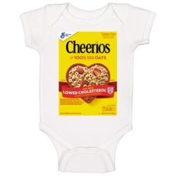 Cheerios Box Greatest Cereal Of All Time Breakfast Fan Foodie Baby One