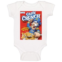 Cap'n Captain Crunch Box Greatest Cereal Of All Time Breakfast Fa
