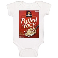 Quaker Puffed Rice Box Greatest Cereal Of All Time Breakfast Fan Foodi