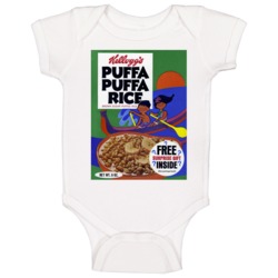 Puffa Puffa Rice Box Greatest Cereal Of All Time Breakfast Fan Foodie 