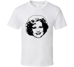 Rose Nylund Betty White Golden Girls 80s Tv Show Character Fan T Shirt