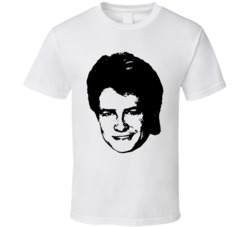 Alex P Keaton Michael J Fox Family Ties 80s Tv Show Character Fan T Sh