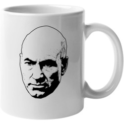 Jean-luc Picard Patrick Stewart Star Trek  80s Tv Show Character Fan M