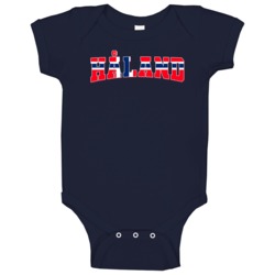 Erlis Haaland Norway Soccer Futbol Baby One Piece