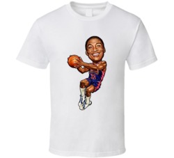 Isaiah Thomas Washington Basketball Caricature T Shirt