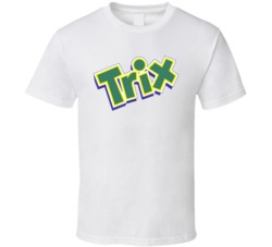 Trix Logo Greatest Cereal Of All Time Breakfast Fan Foodie T Shirt
