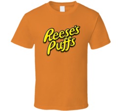 Reese's Puffs Logo Greatest Cereal Of All Time Breakfast Fan Food