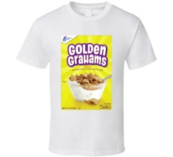 Golden Grahams Box Greatest Cereal Of All Time Breakfast Fan Foodie T 