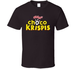 Choco Krispis Logo Greatest Cereal Of All Time Breakfast Fan Foodie T 