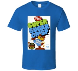 Super Sugar Crisp Box Greatest Cereal Of All Time Breakfast Fan Foodie