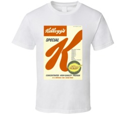 Special K Box Greatest Cereal Of All Time Breakfast Fan Foodie T Shirt
