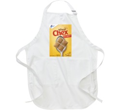 Wheat Chex Box Greatest Cereal Of All Time Breakfast Fan Foodie Apron