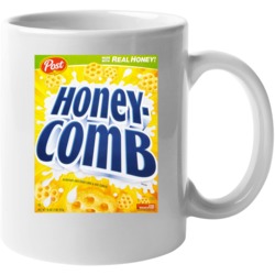 Honeycomb Box Greatest Cereal Of All Time Breakfast Fan Foodie Mug Mug
