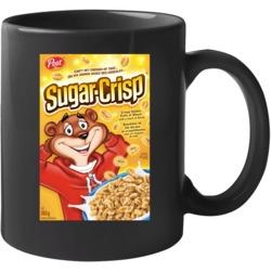 Sugar Crisp Box Greatest Cereal Of All Time Breakfast Fan Foodie Mug M