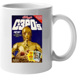 C3po C 3po Box Greatest Cereal Of All Time Breakfast Fan Foodie Mug Mu