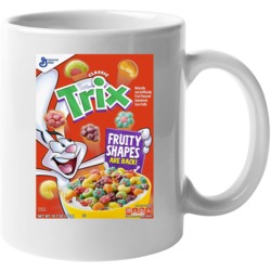 Trix Box Greatest Cereal Of All Time Breakfast Fan Foodie Mug Mug