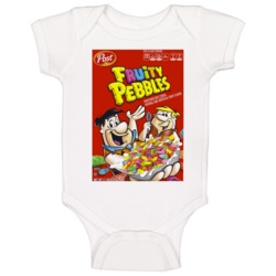Fruity Pebbles Box Greatest Cereal Of All Time Breakfast Fan Foodie Ba