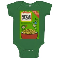 Apple Jacks Box Greatest Cereal Of All Time Breakfast Fan Foodie Baby 