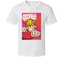 Quake Box Greatest Cereal Of All Time Breakfast Fan Foodie T Shirt
