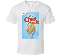 Rice Chex Box Greatest Cereal Of All Time Breakfast Fan Foodie T Shirt