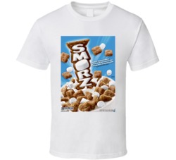 Smorz Box Greatest Cereal Of All Time Breakfast Fan Foodie T Shirt