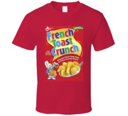 French Toast Crunch Box Greatest Cereal Of All Time Breakfast Fan Food