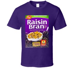 Post Raisin Bran Box Greatest Cereal Of All Time Breakfast Fan Foodie 