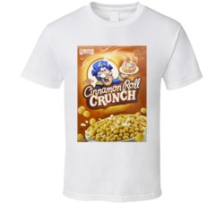Cap'n Crunch Cinnamon Roll Box Greatest Cereal Of All Time Breakf