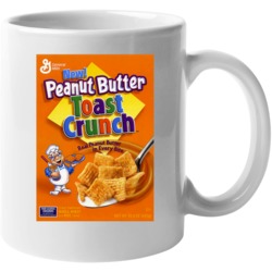Peanut Butter Toast Crunch Box Greatest Cereal Of All Time Breakfast F