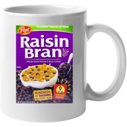 Post Raisin Bran Box Greatest Cereal Of All Time Breakfast Fan Foodie 