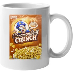 Cap'n Crunch Cinnamon Roll Box Greatest Cereal Of All Time Breakf